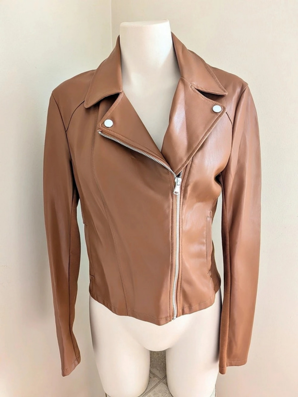 Dynamite Faux Leather Jacket – Size M